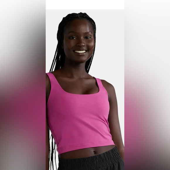 Avia Women’s SoftSculpt Longline Cropped Sports Bra, Women’s - Picture 6 of 6